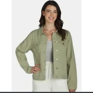 Charter Club Denim Green Jacket